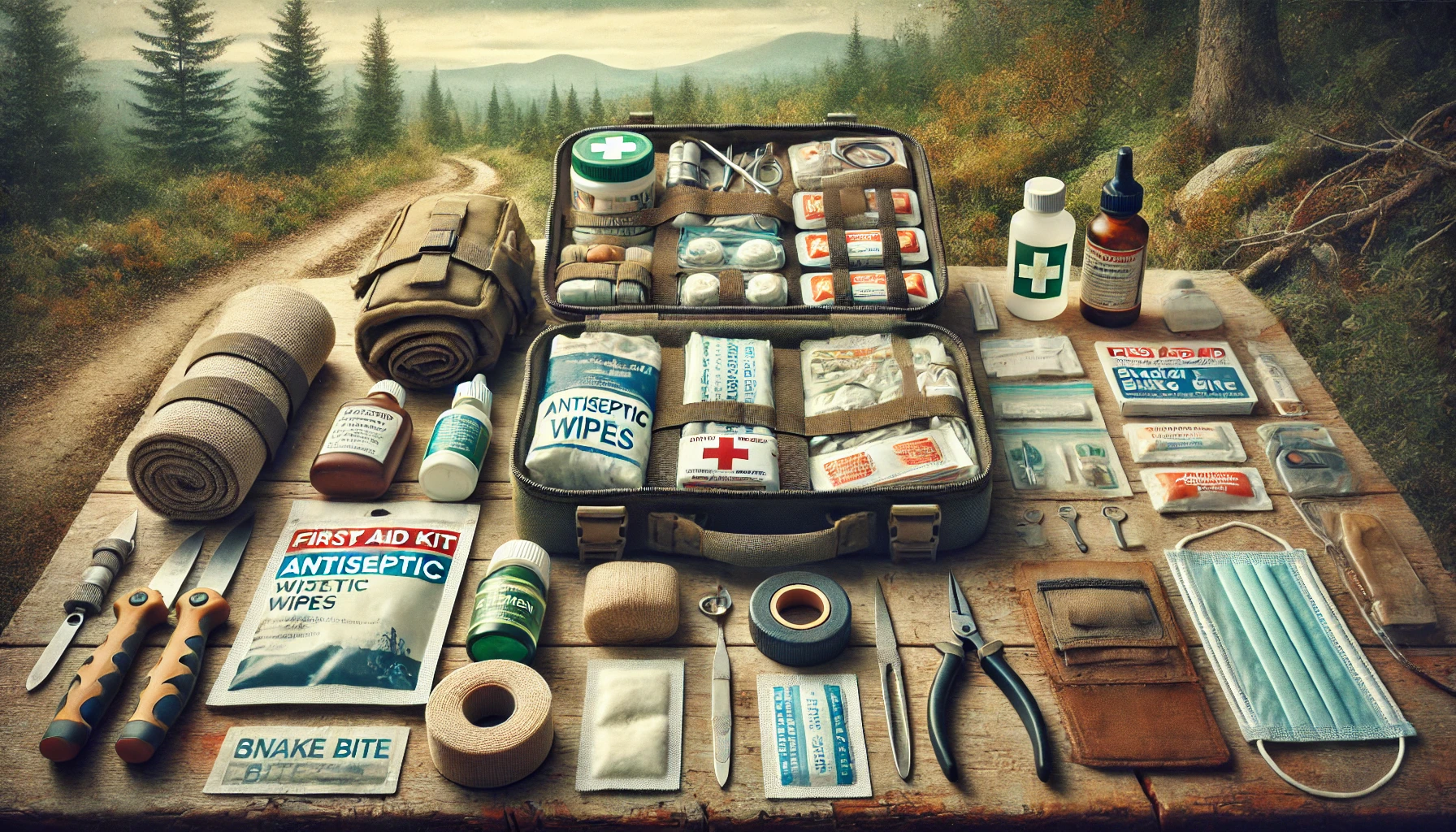 first aid kit for hiking and walking